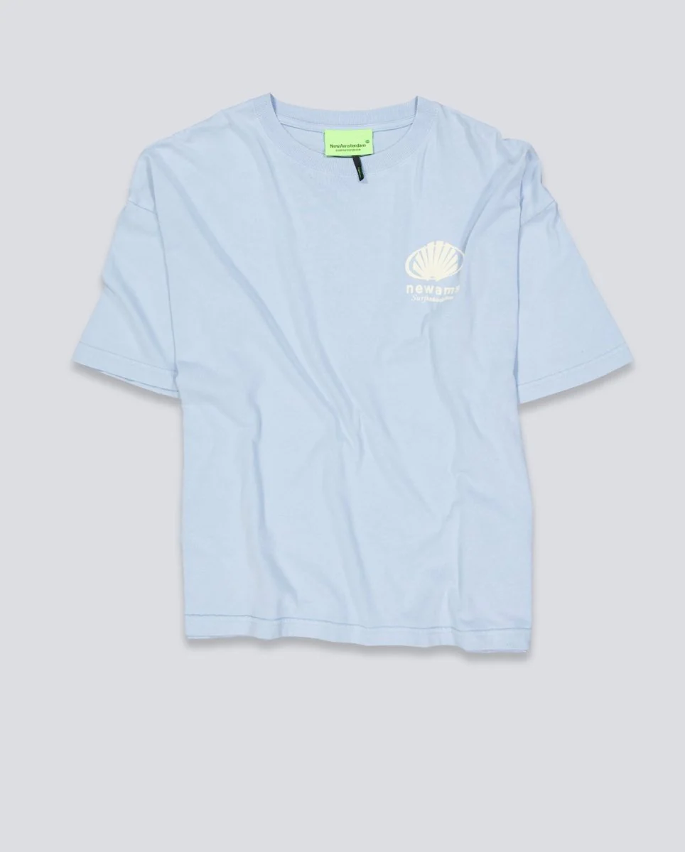Camiseta New Amsterdam Surf Association Corporate Logo Azul Unisex - Image 4