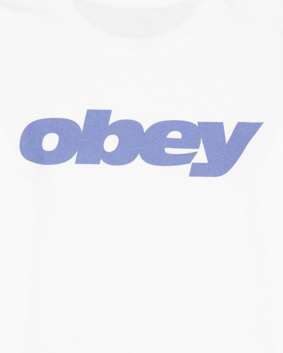 Camiseta Obey Speed Blanco Mujer - Image 4