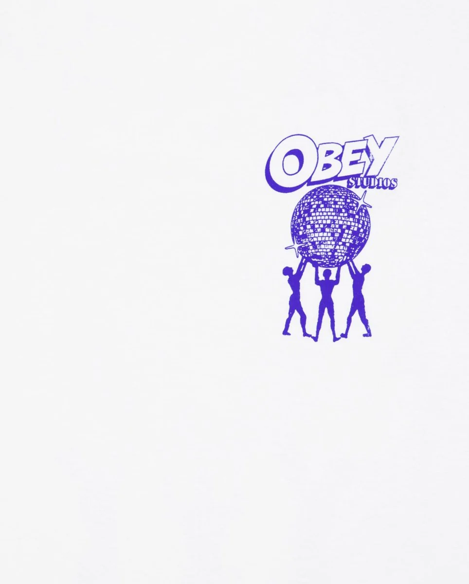 Camiseta Obey Uplift Blanco Unisex - Image 2