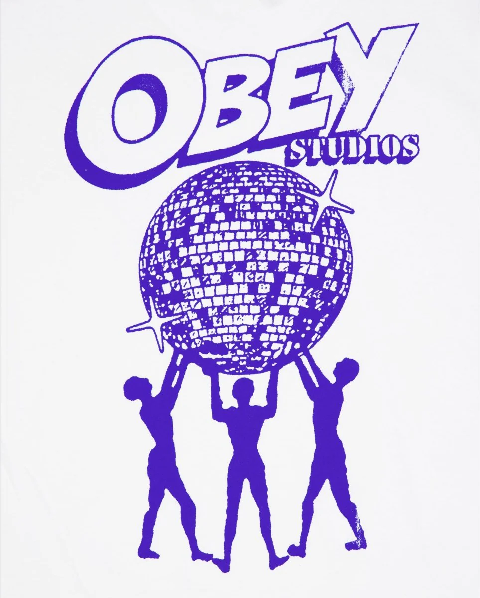 Camiseta Obey Uplift Blanco Unisex - Image 4