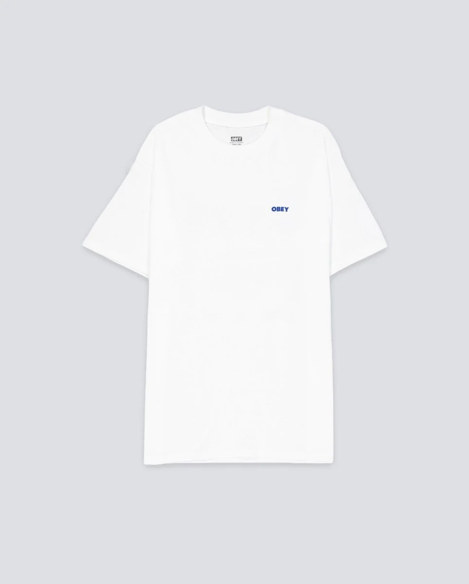 Camiseta Obey Visual Studies Blanco Unisex