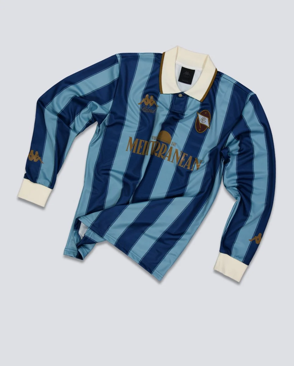 Camiseta Palard x Kappa Mediterranean FC Azul Unisex - Image 2