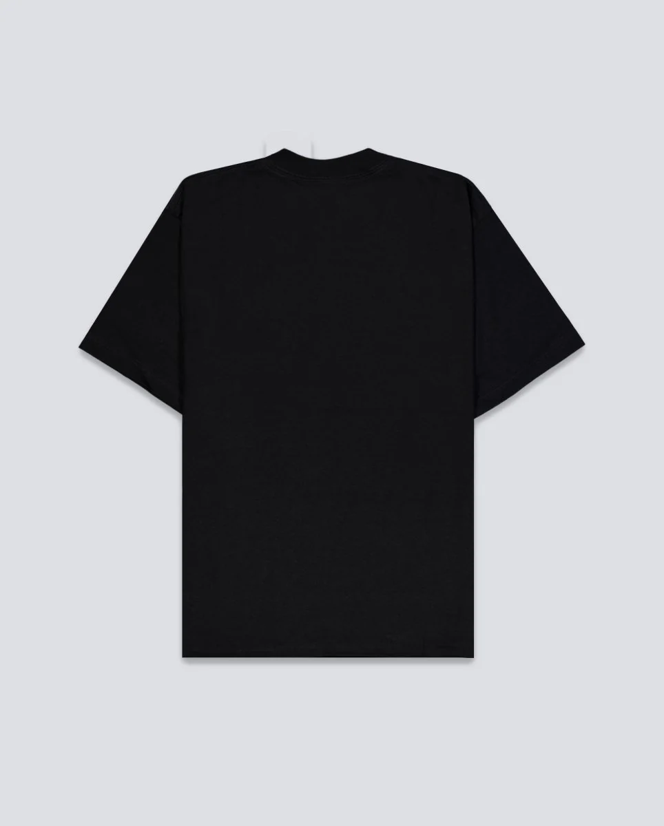 Camiseta Pleasures Harajuku Negro Hombre - Image 3