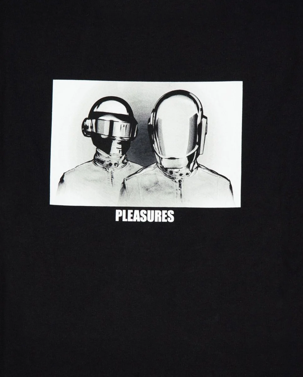 Camiseta Pleasures Inverted Negro Hombre - Image 2