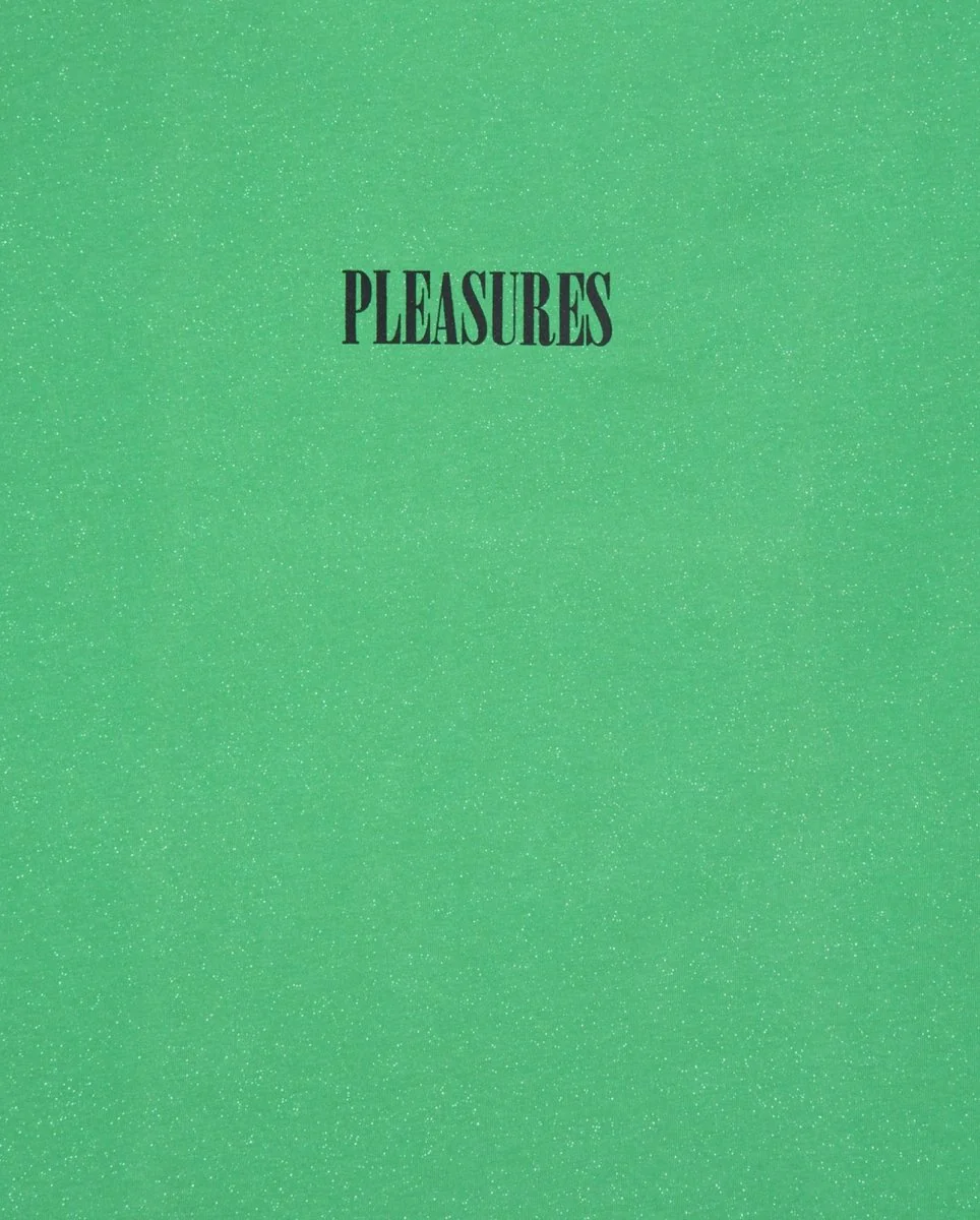 Camiseta Pleasures Onyx Glitter Verde Unisex - Image 2