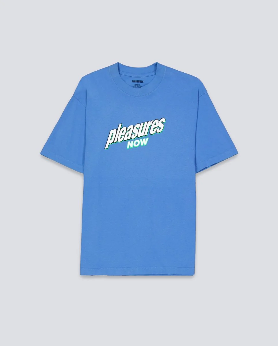 Camiseta Pleasures Quench Azul Unisex