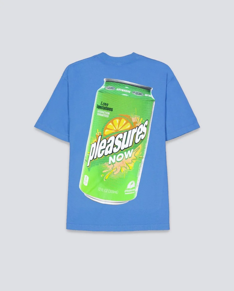 Camiseta Pleasures Quench Azul Unisex - Image 3