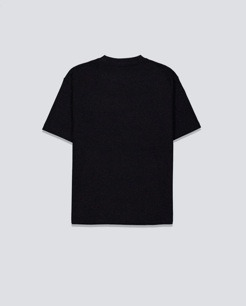 Camiseta Pleasures Starry Heavyweight Shirt Negro Unisex - Image 2