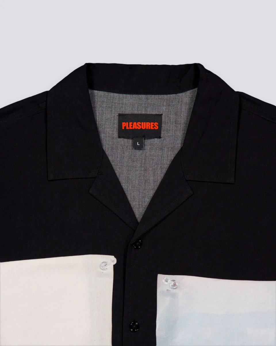 Camisa Pleasures Stone Horse Vacation Negra Unisex - Image 3