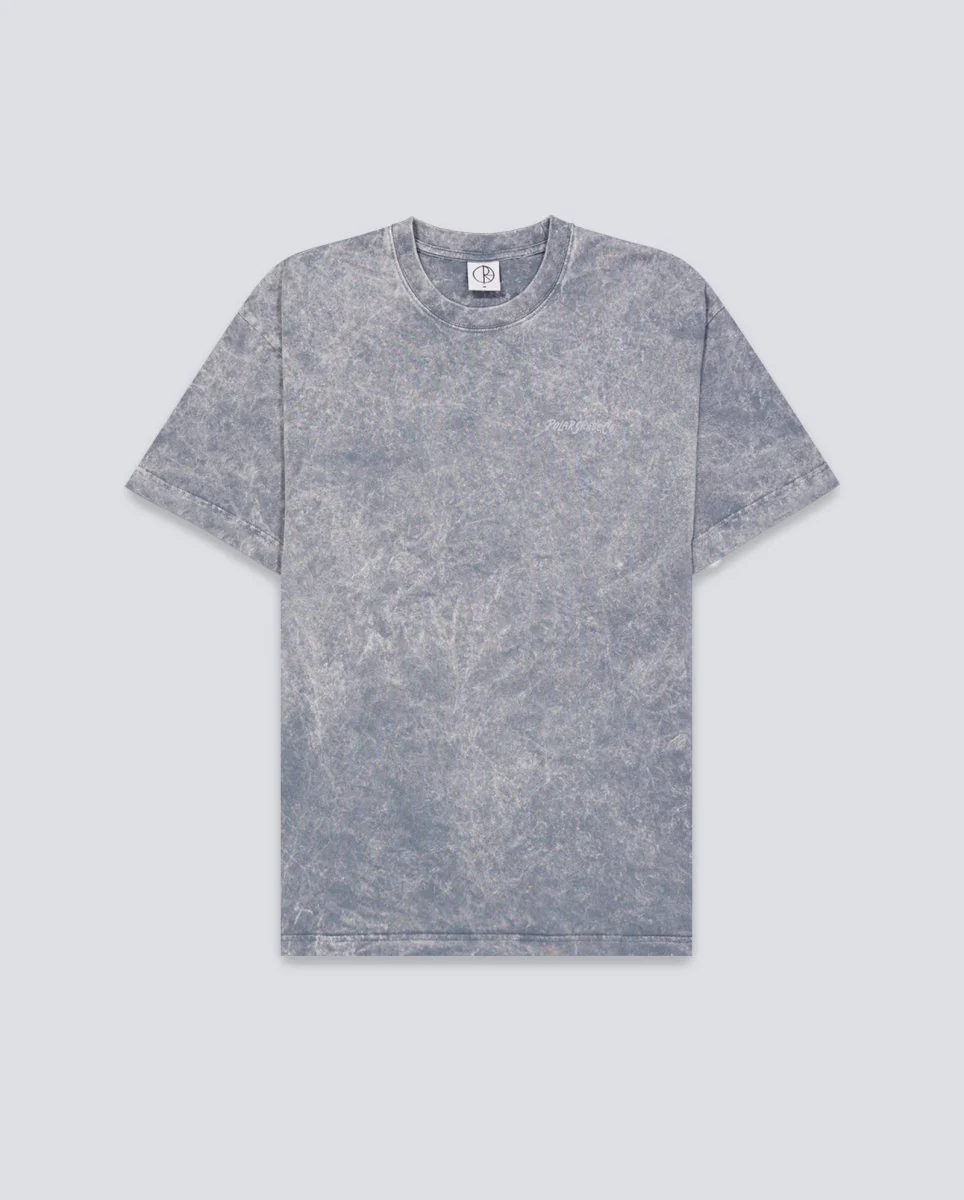 Camiseta Polar Skate Co. Acid Tee Surf Logo Gris Unisex