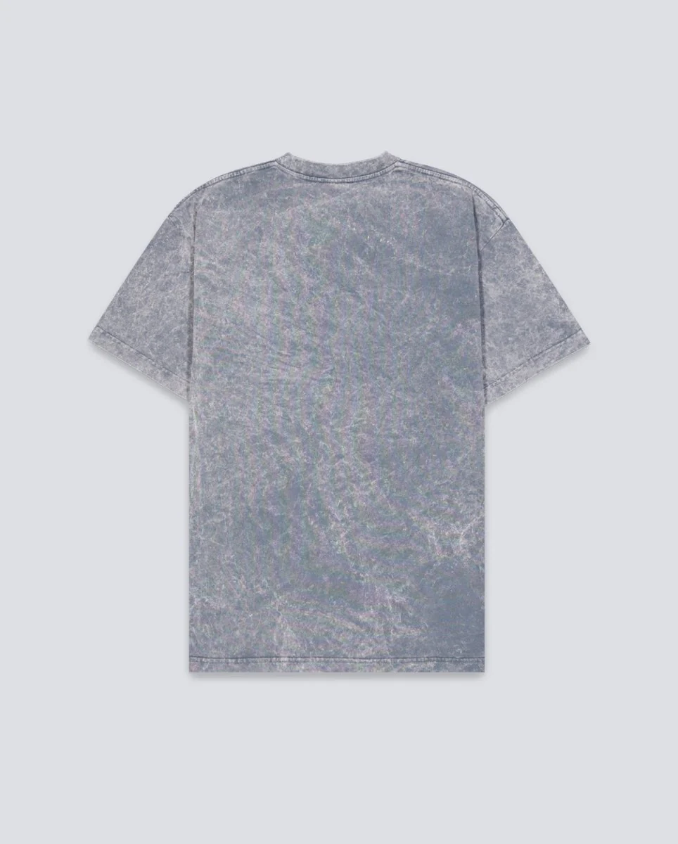 Camiseta Polar Skate Co. Acid Tee Surf Logo Gris Unisex - Image 3