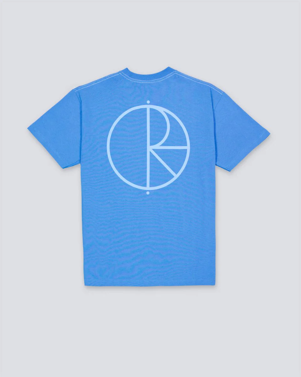 Camiseta Polar Skate Co Contrast Tee Stroke Logo Azul Unisex - Image 2