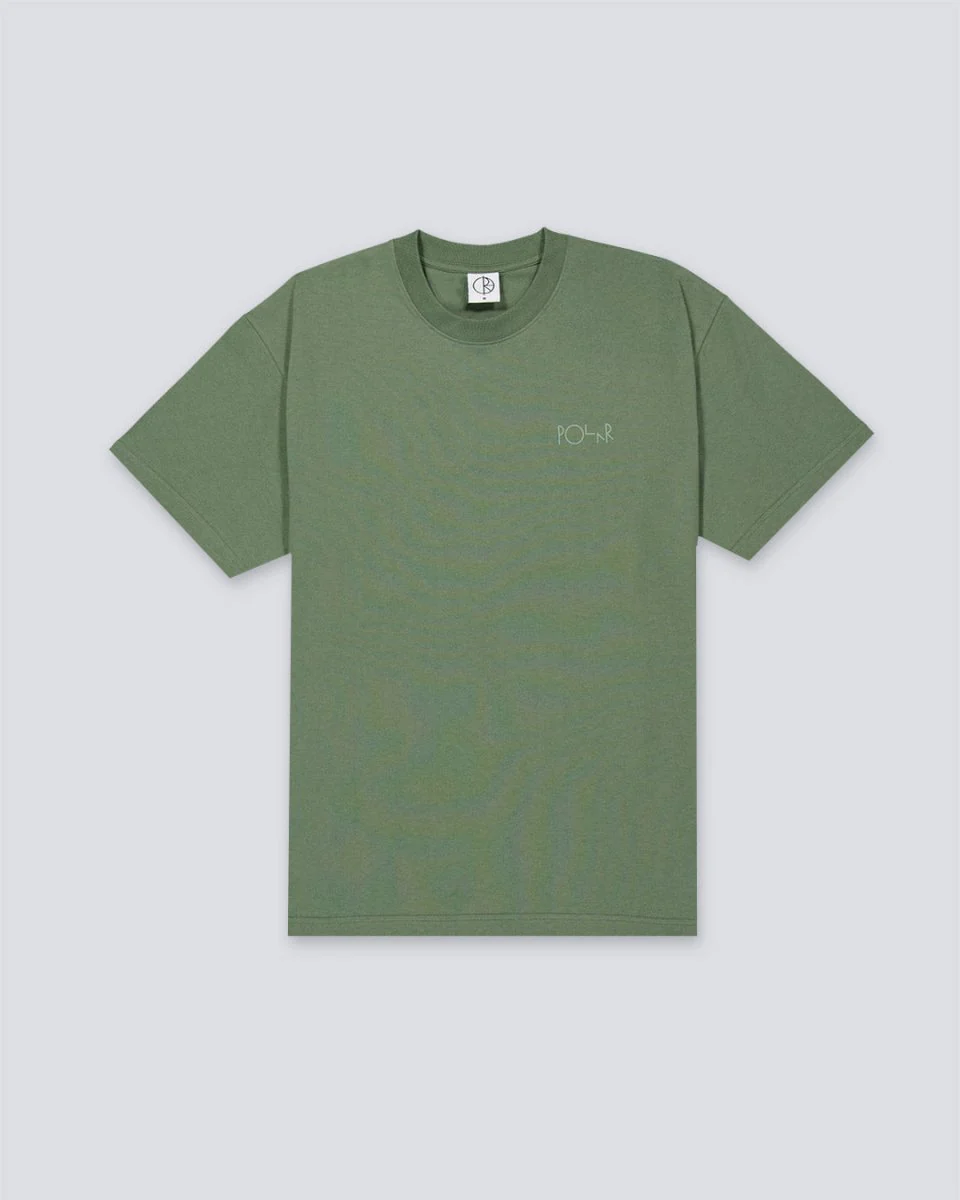 Camiseta Polar Skate Co Contrast Verde Hombre
