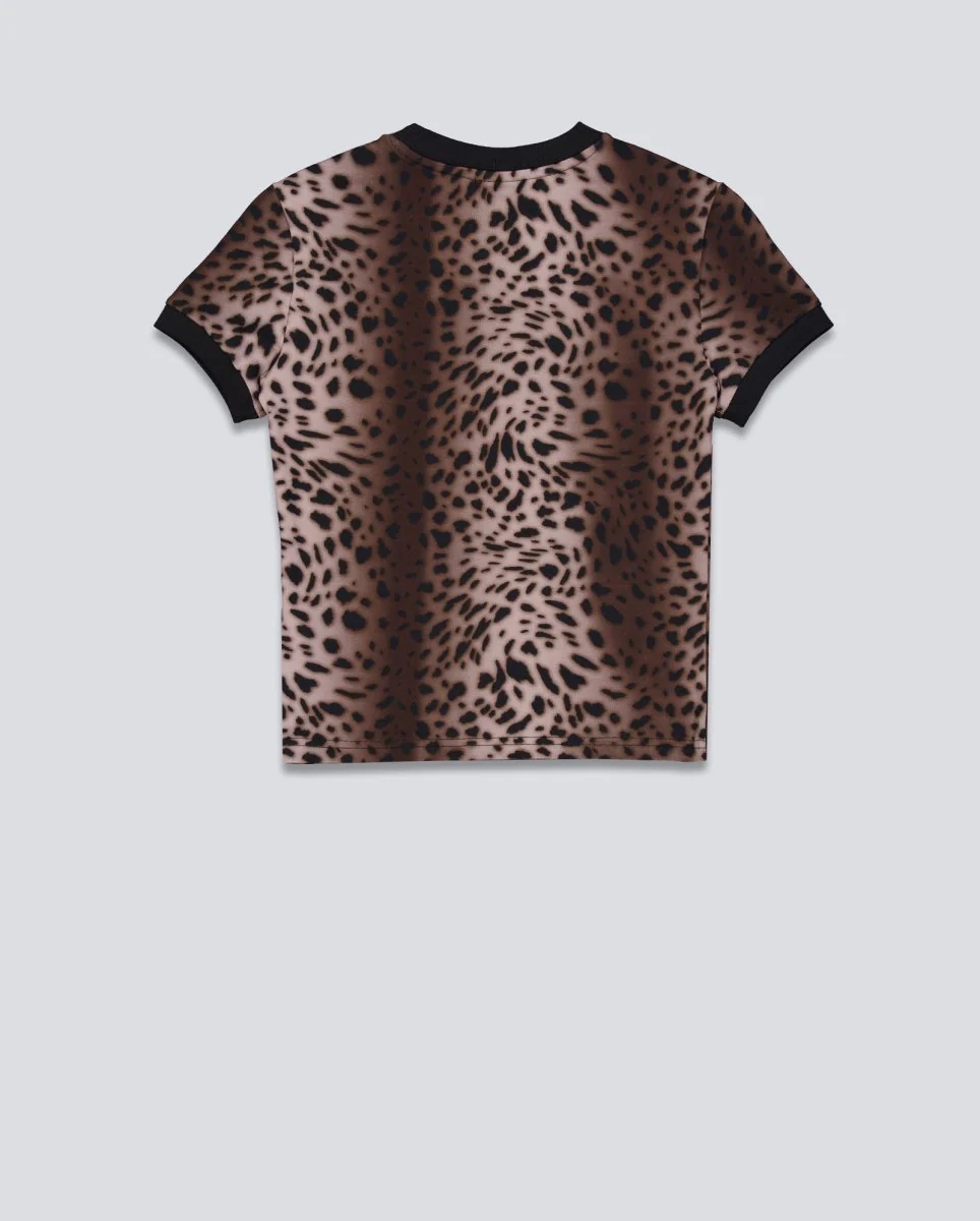 Camiseta Puma Leo Luxe Negro Mujer - Image 4