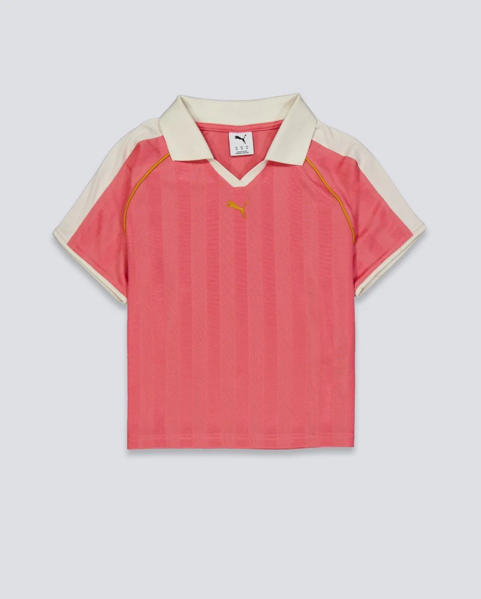 Camiseta Puma T7 Relaxed Footbal Jersey Rosa Mujer