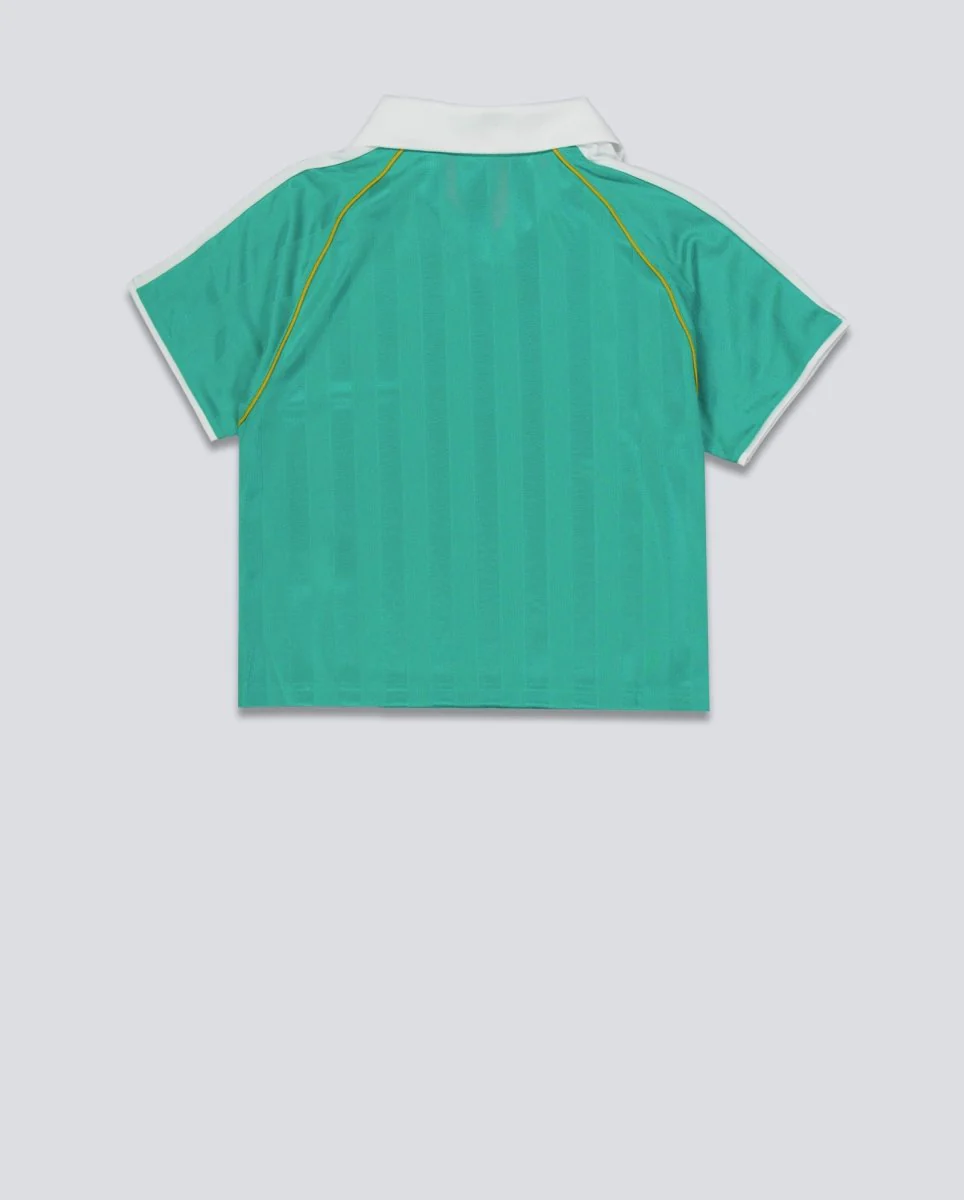 Camiseta Puma T7 Relaxed Football Jersey Verde Mujer - Image 4