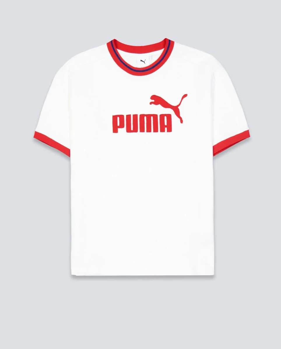 Camiseta Puma T7 Ringer Blanco Hombre