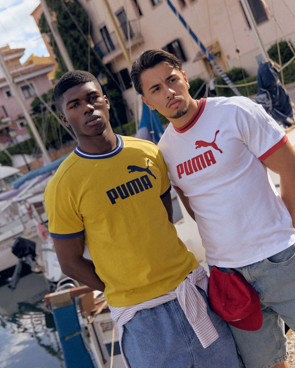 Camiseta Puma T7 Ringer Blanco Hombre - Image 2