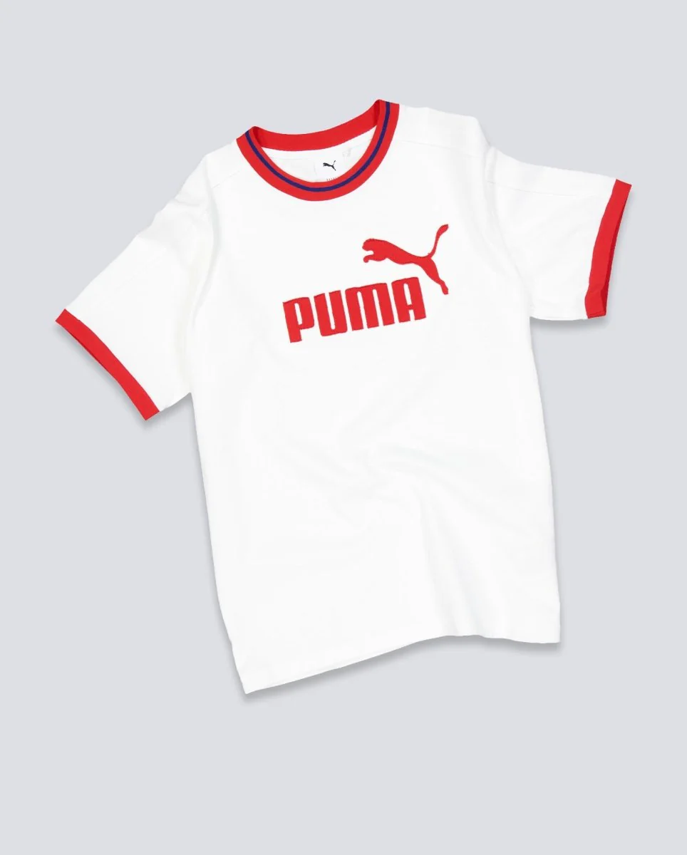 Camiseta Puma T7 Ringer Blanco Hombre - Image 3