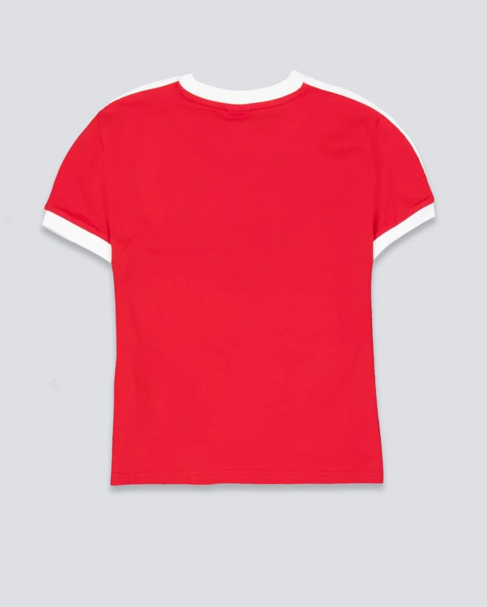 Camiseta Puma T7 Slim Rojo Mujer - Image 4