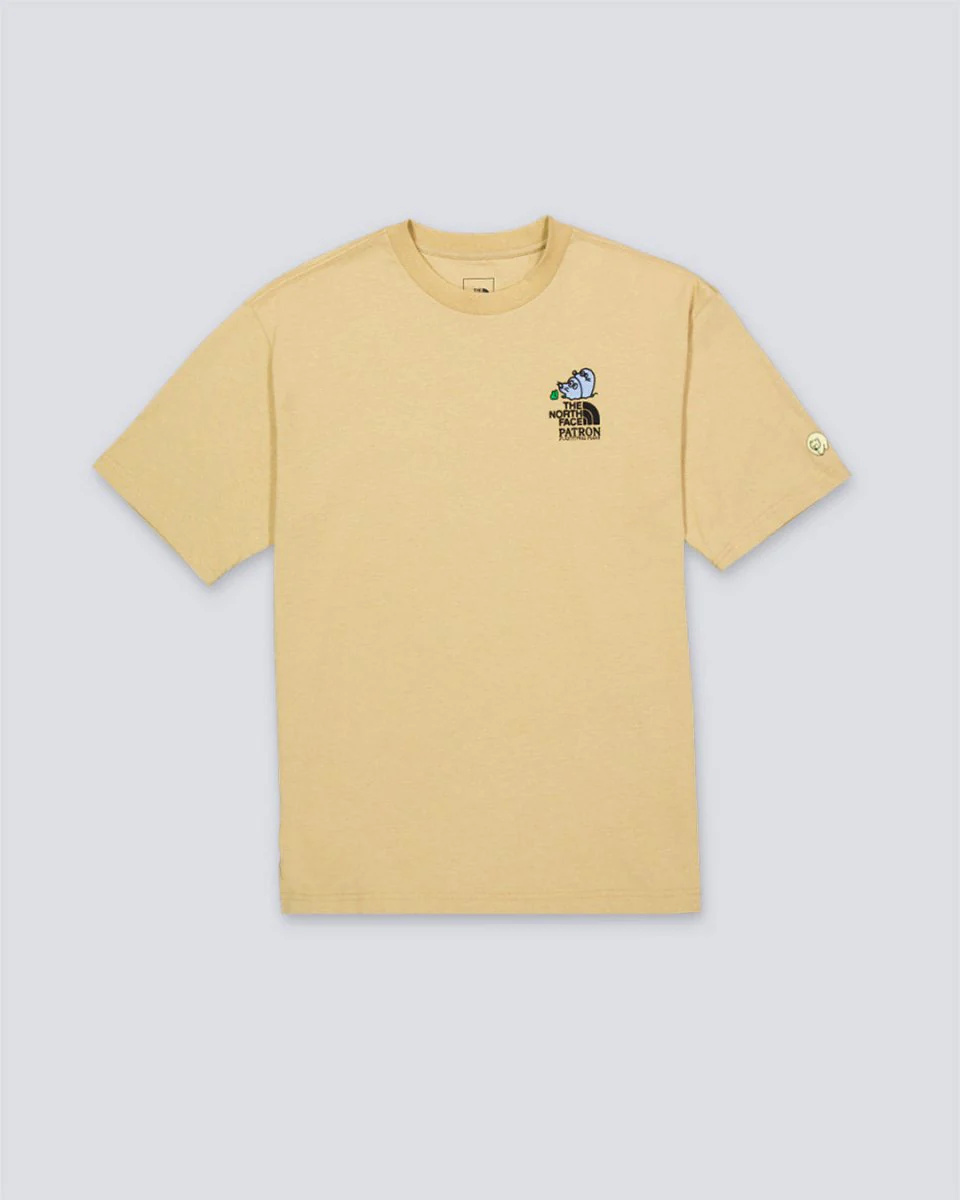 Camiseta The North Face Mountain Cleanup Beige Hombre