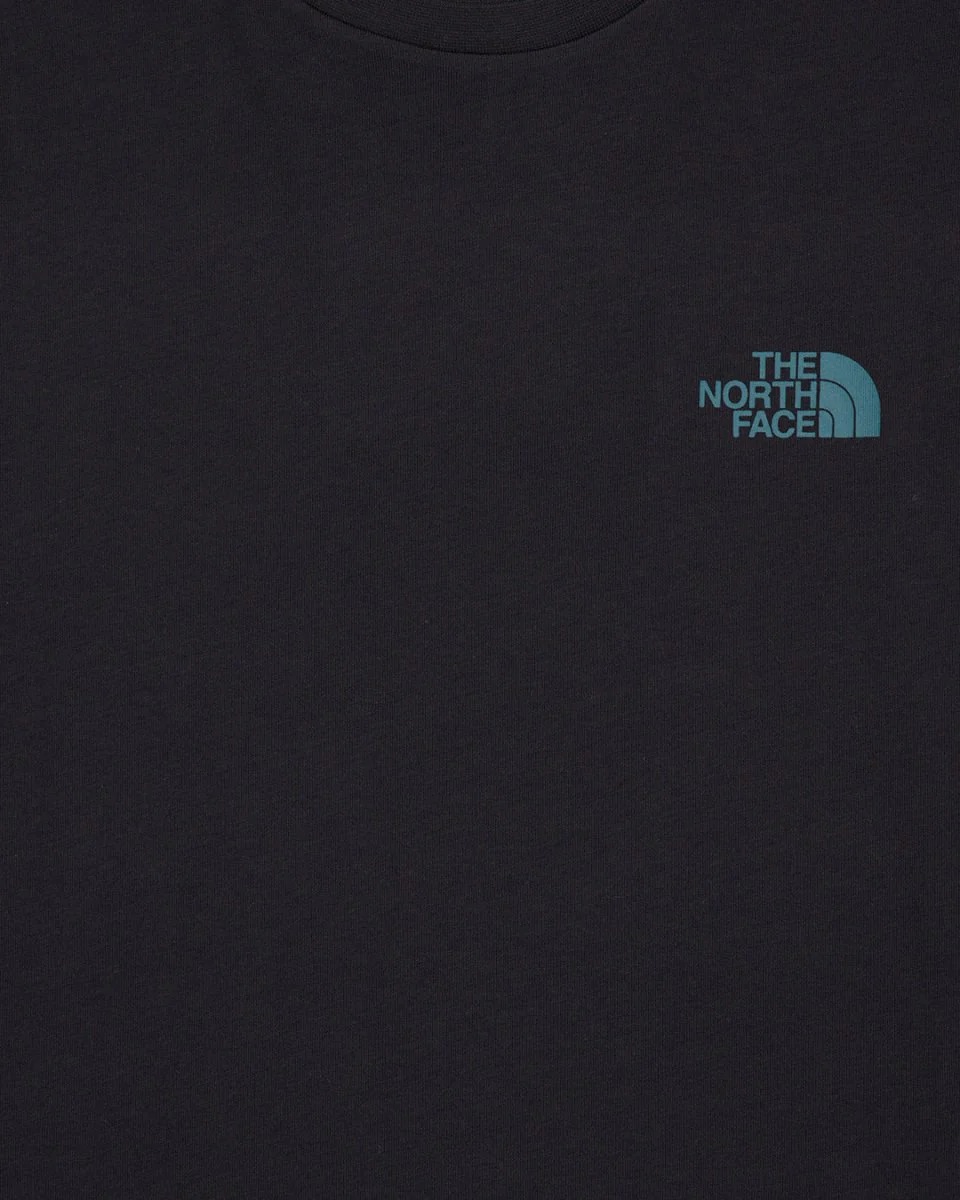 Camiseta The North Face Box Nse Tailgrid Infill Negro Hombre - Image 4
