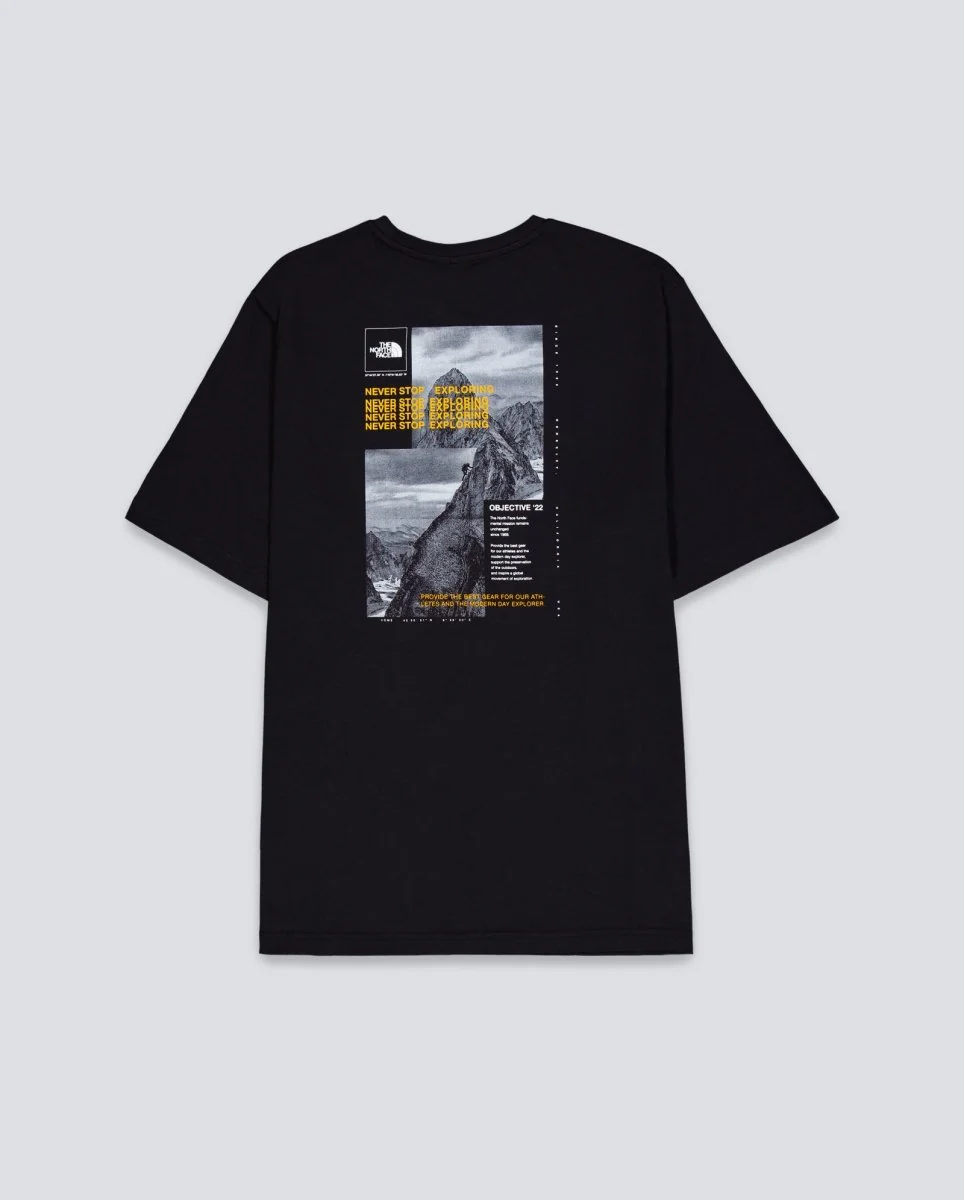 Camiseta The North Face Collage Negro Unisex - Image 3