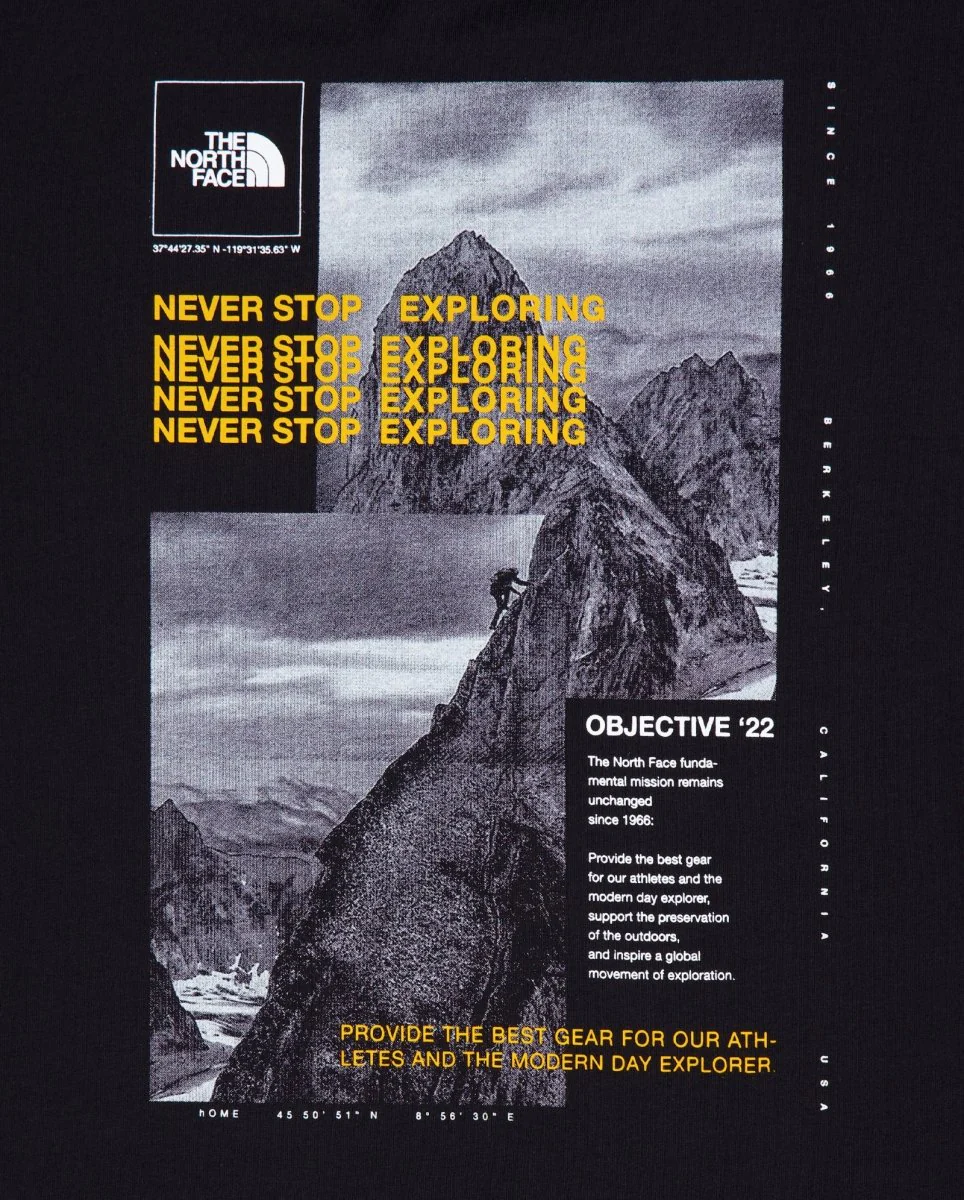 Camiseta The North Face Collage Negro Unisex - Image 4
