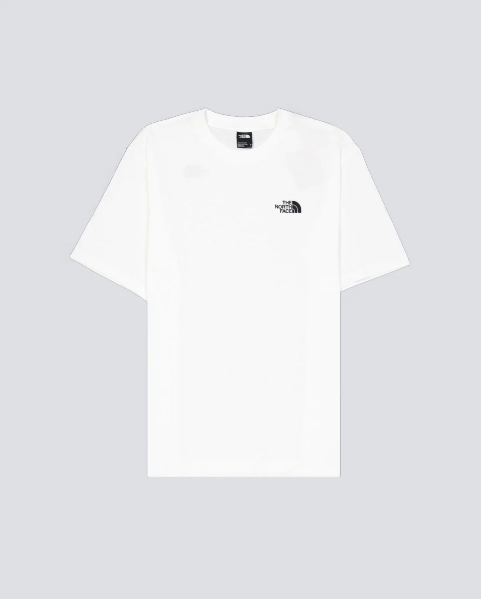 Camiseta The North Face Essential Oversieze Blanco Hombre