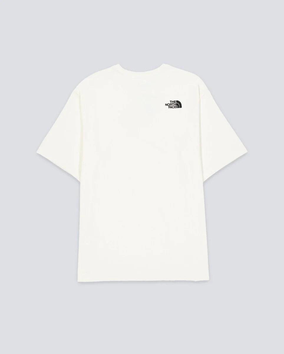 Camiseta The North Face Icon Mountain Blanco Hombre - Image 3