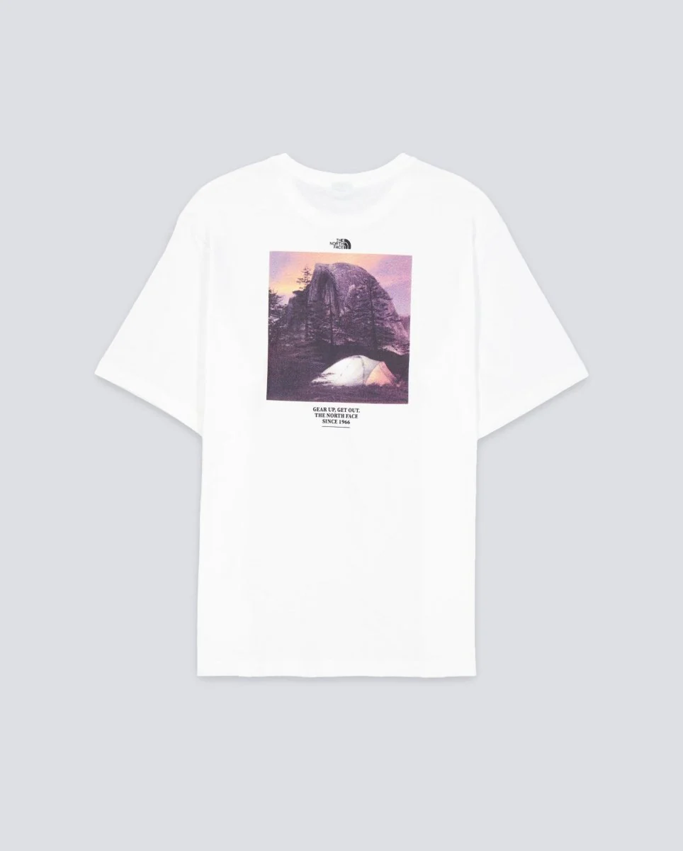 Camiseta The North Face M Camping Graphic Blanco Unisex - Image 3