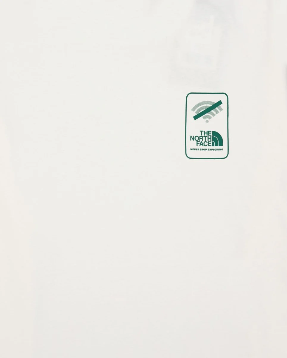 Camiseta The North Face No Signal Blanco Hombre - Image 2