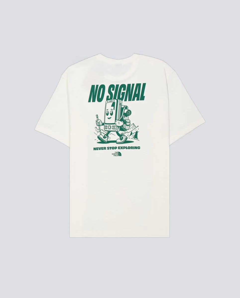 Camiseta The North Face No Signal Blanco Hombre - Image 3