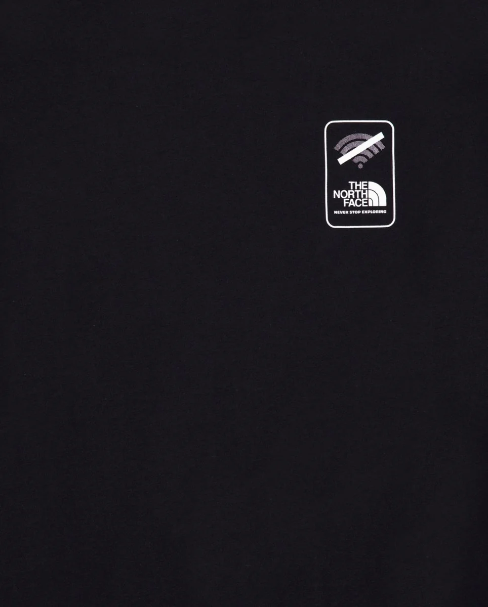 Camiseta The North Face No Signal Negro Hombre - Image 2