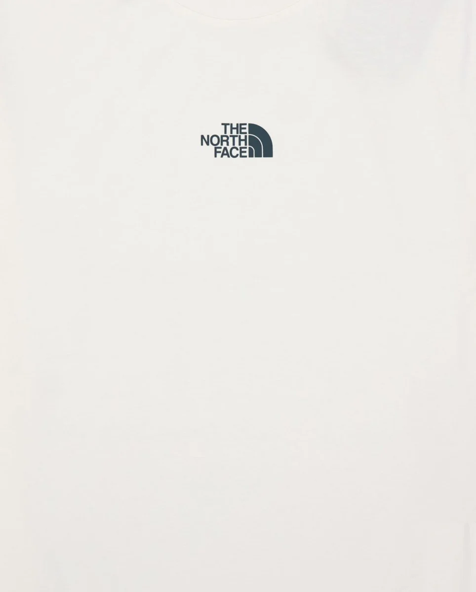 Camiseta The North Face U Mountain Fun Oversized Blanco Hombre - Image 2