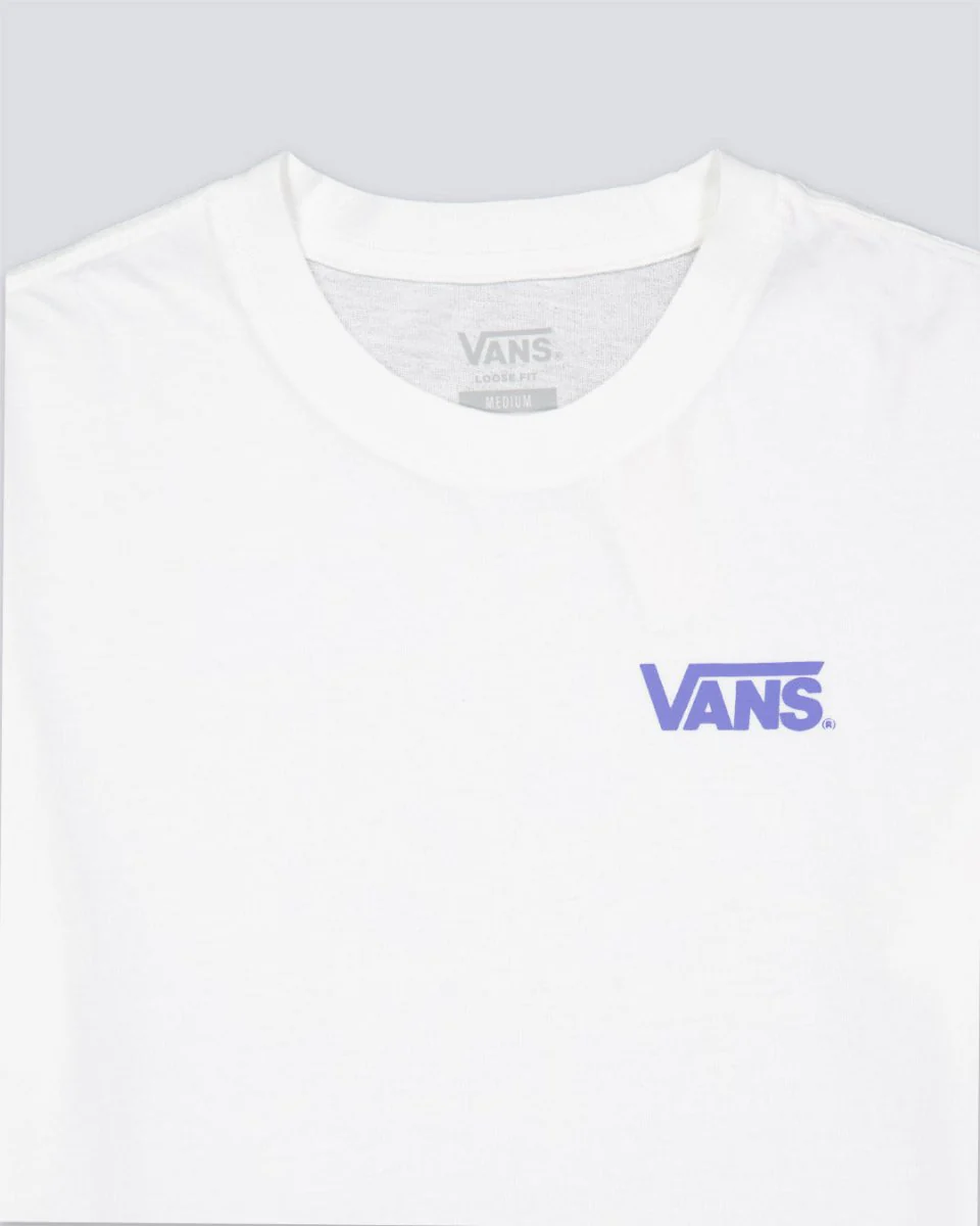Camiseta Vans Chuckling Duo Loose Blanco Hombre - Image 3