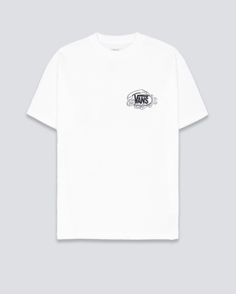 Camiseta Vans Hot Lines SS Tee Blanco Unisex