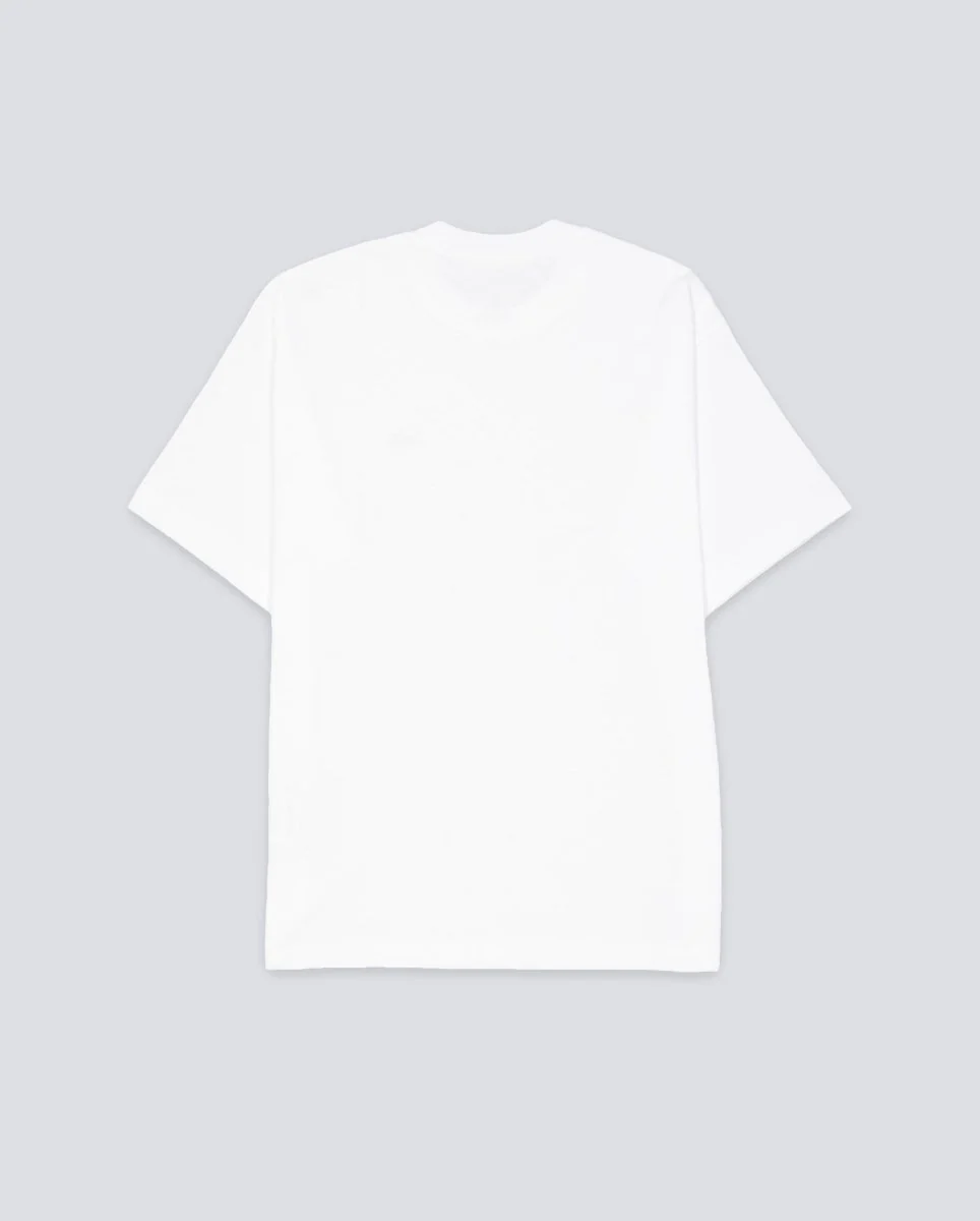 Camiseta Vans Left Chest II Loose SS Blanco Unisex - Image 3