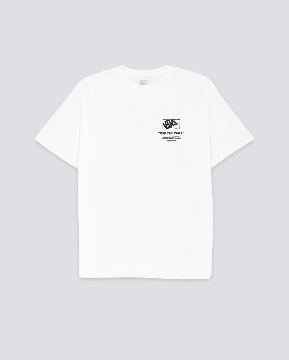 Camiseta Vans Stockpile Blanco Unisex
