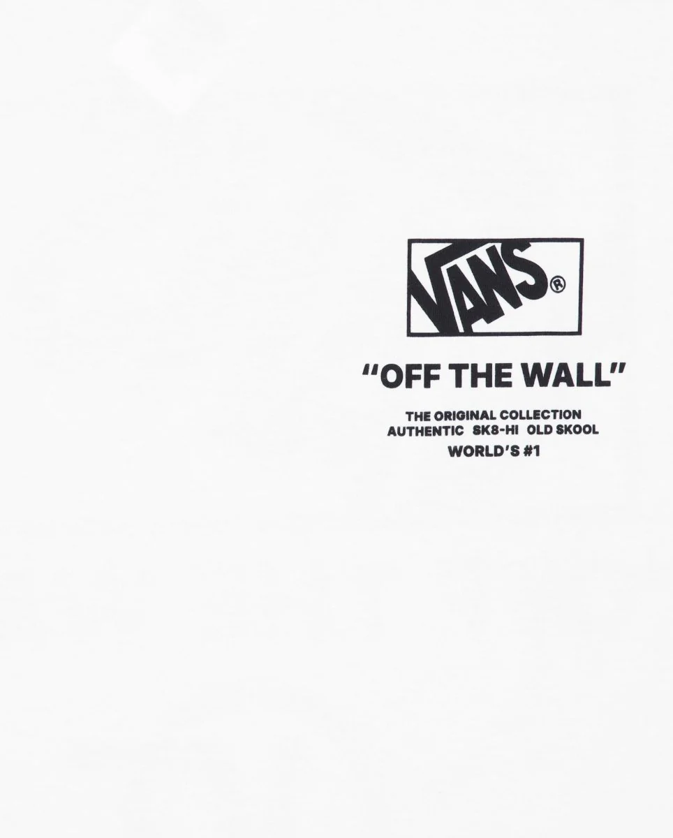 Camiseta Vans Stockpile Blanco Unisex - Image 2