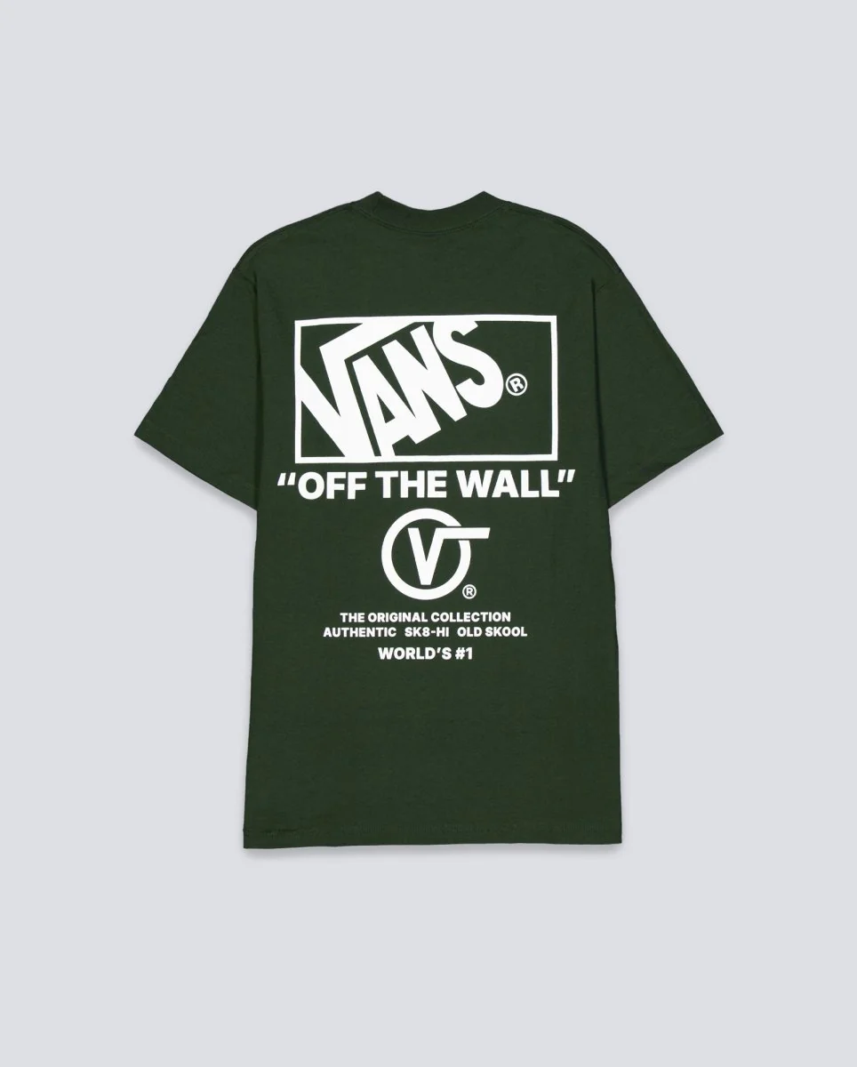Camiseta Vans Stockpile SS Verde Unisex - Image 3