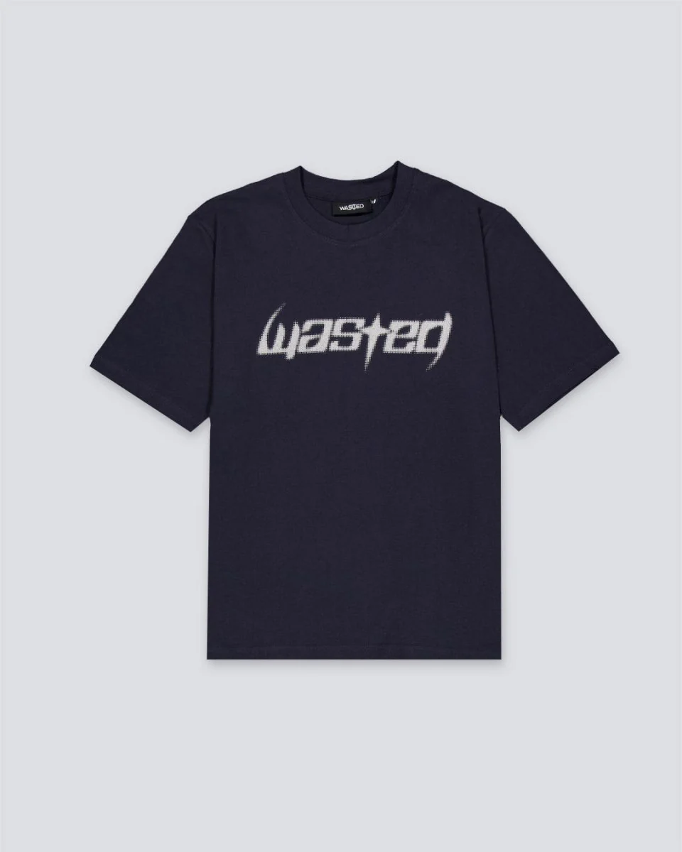 Camiseta Wasted Paris Blade Azul Unisex