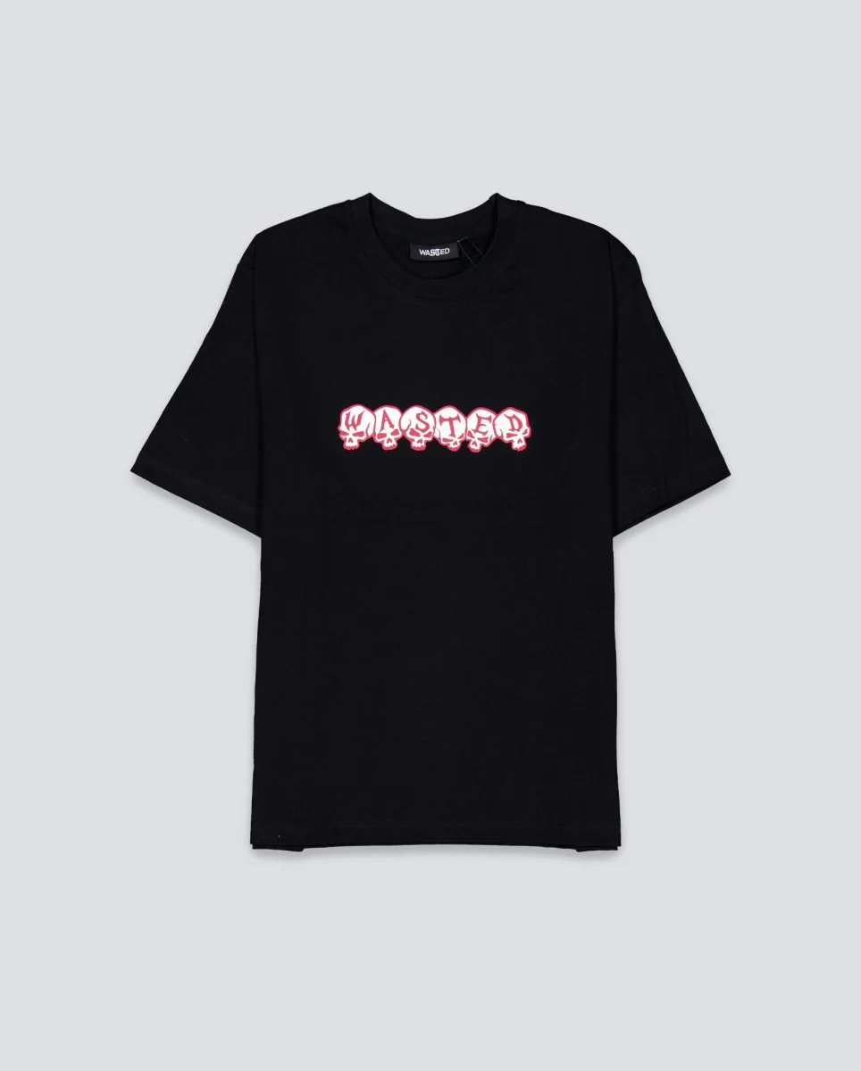Camiseta Wasted Paris Bury Negro Unisex
