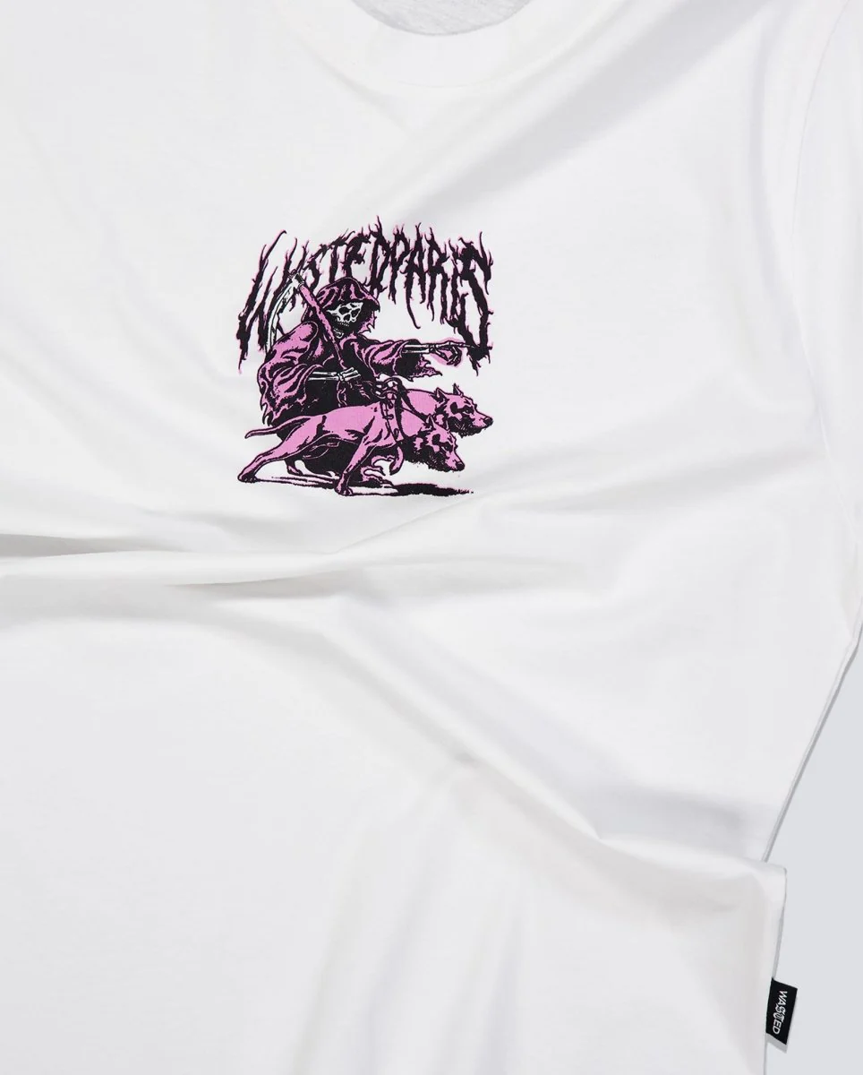 Camiseta Wasted Paris Handler Blanco Unisex - Image 5