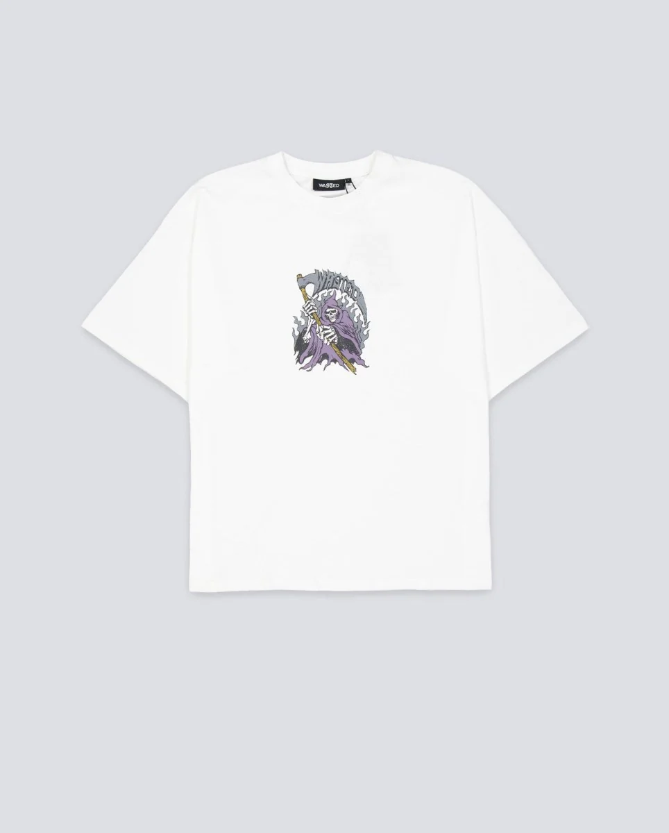 Camiseta Wasted Paris Harvest Blanco Unisex