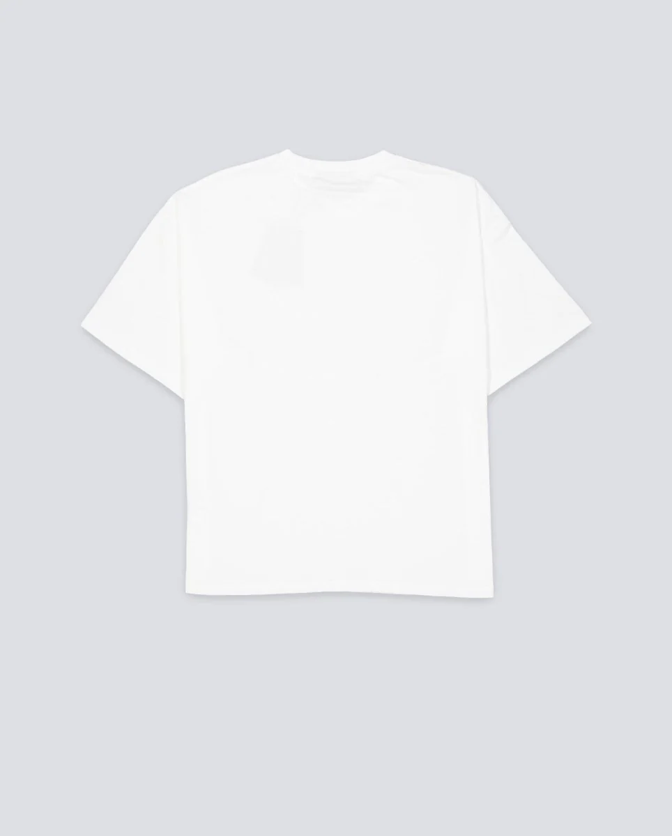 Camiseta Wasted Paris Harvest Blanco Unisex - Image 3