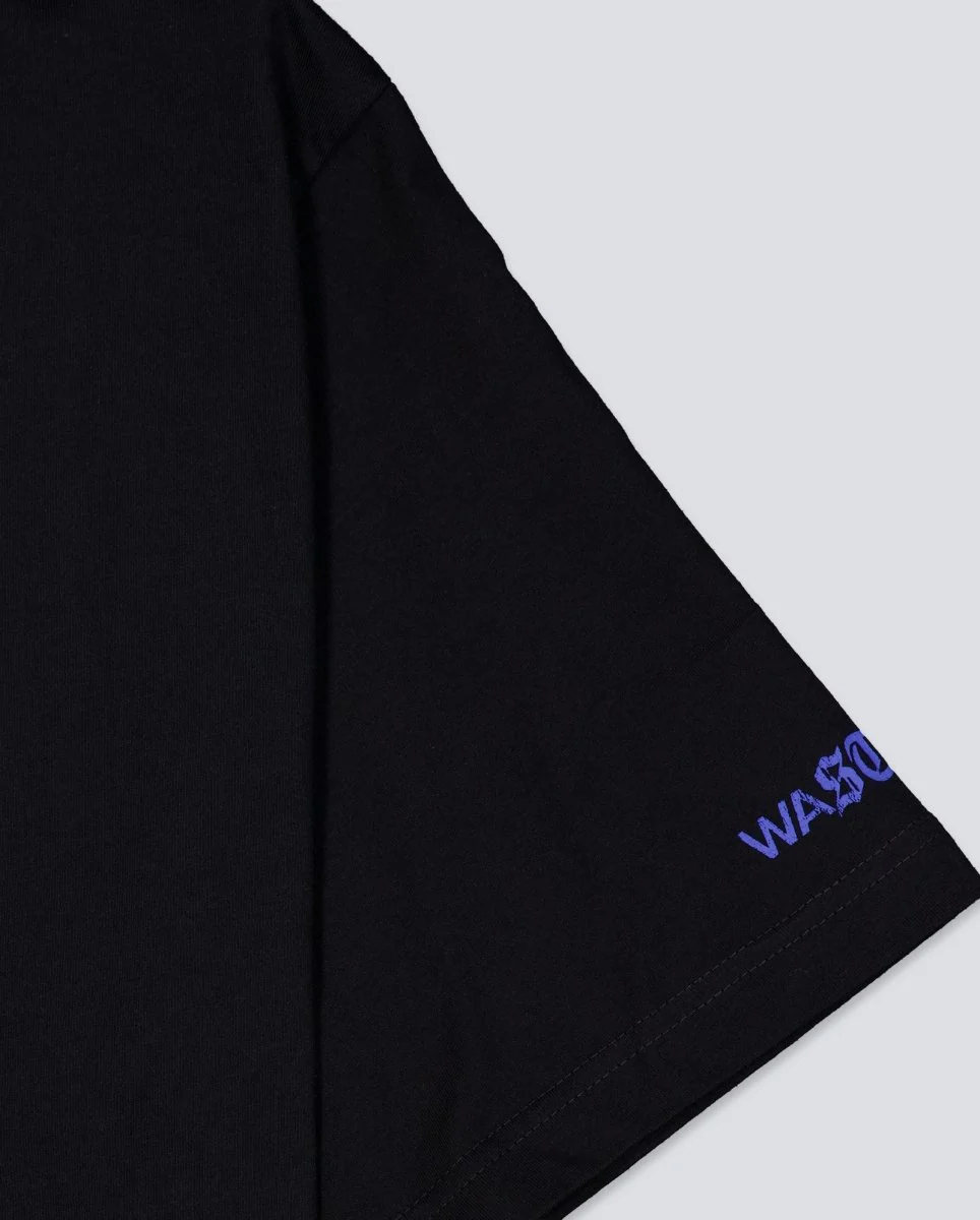 Camiseta Wasted Paris Know What I Mean Negro Unisex - Image 3