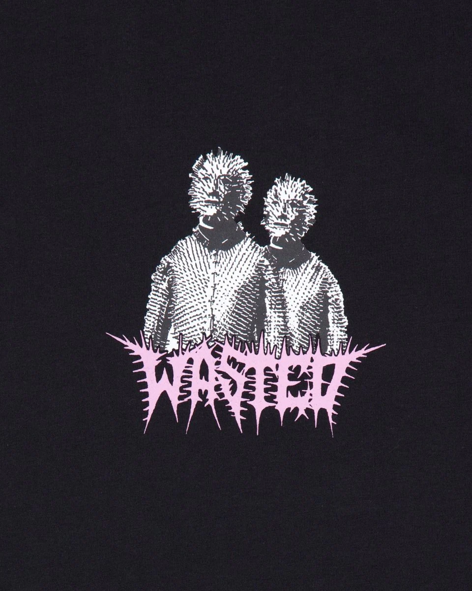 Camiseta Wasted Paris Pike Negro Hombre - Image 3
