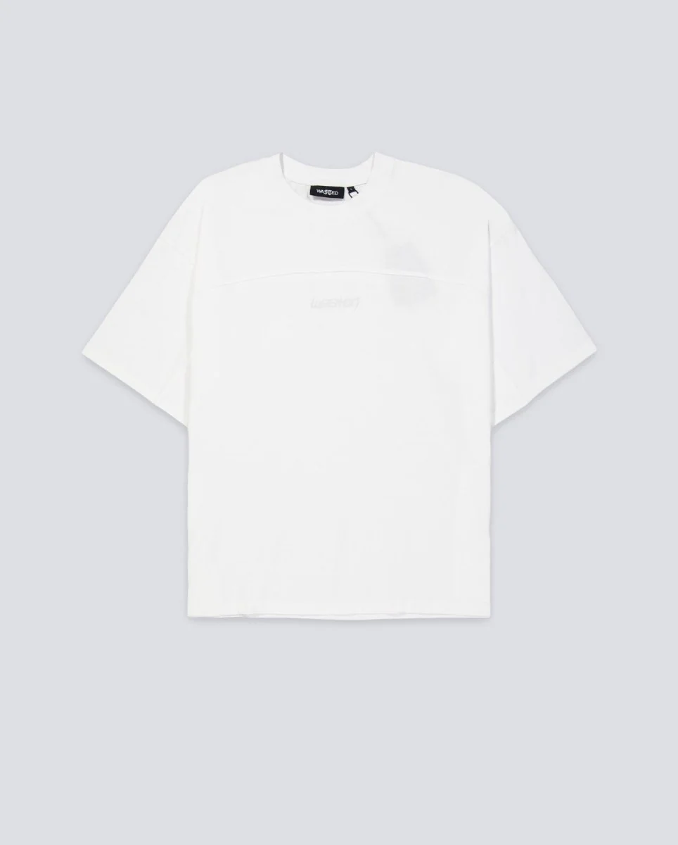 Camiseta Wasted Paris Switchblade Boxy Blanco Unisex