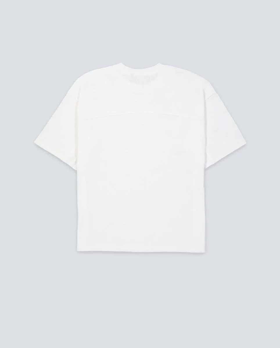 Camiseta Wasted Paris Switchblade Boxy Blanco Unisex - Image 3
